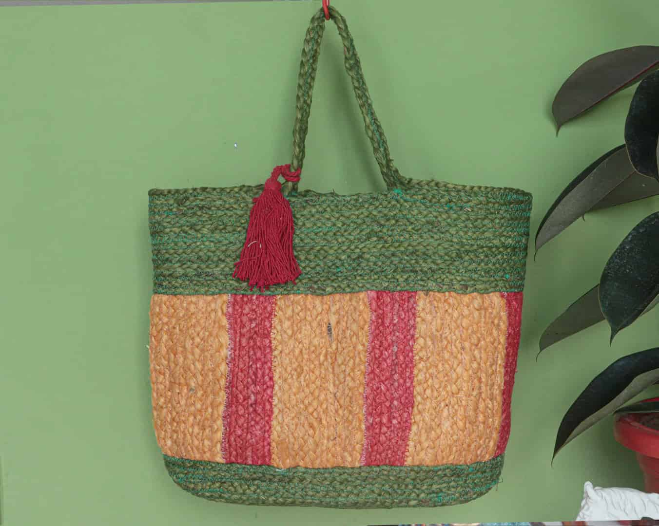 Natural Jute Summer Bag - Image 1