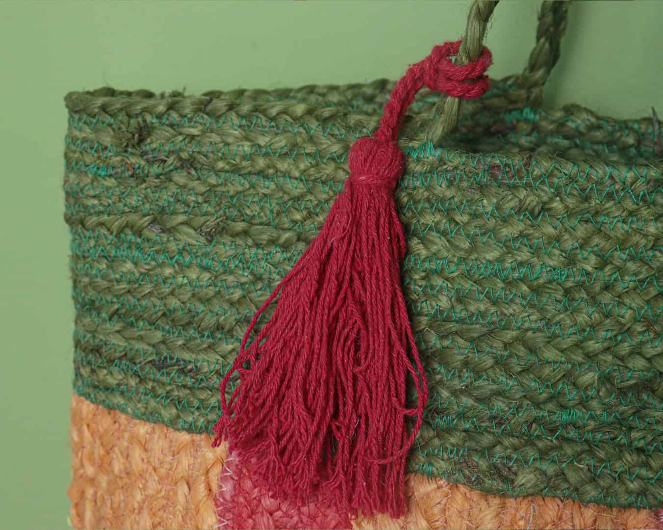 Natural Jute Summer Bag - Image 3