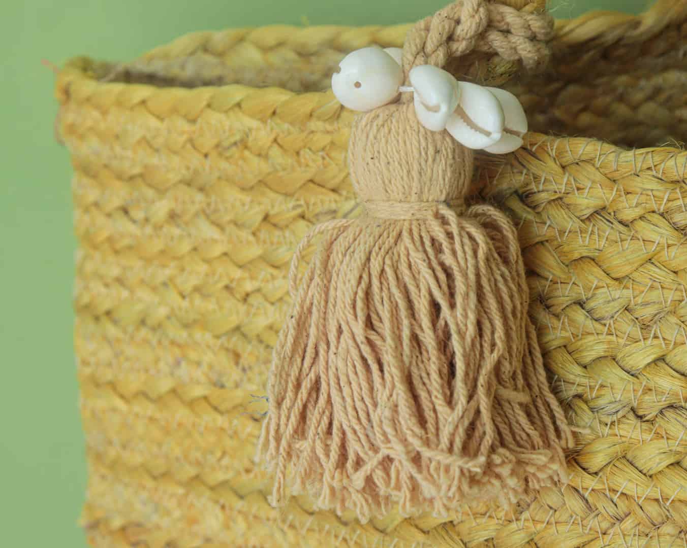 Indian Handmade Natural Jute Bags - Image 3