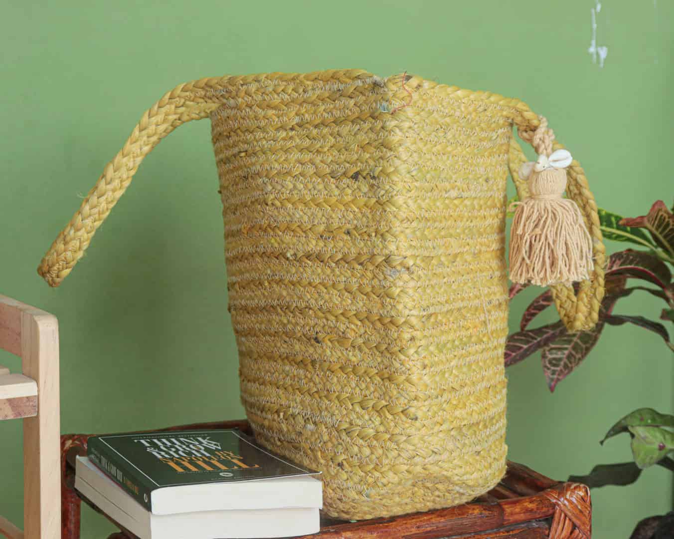 Indian Handmade Natural Jute Bags - Image 4