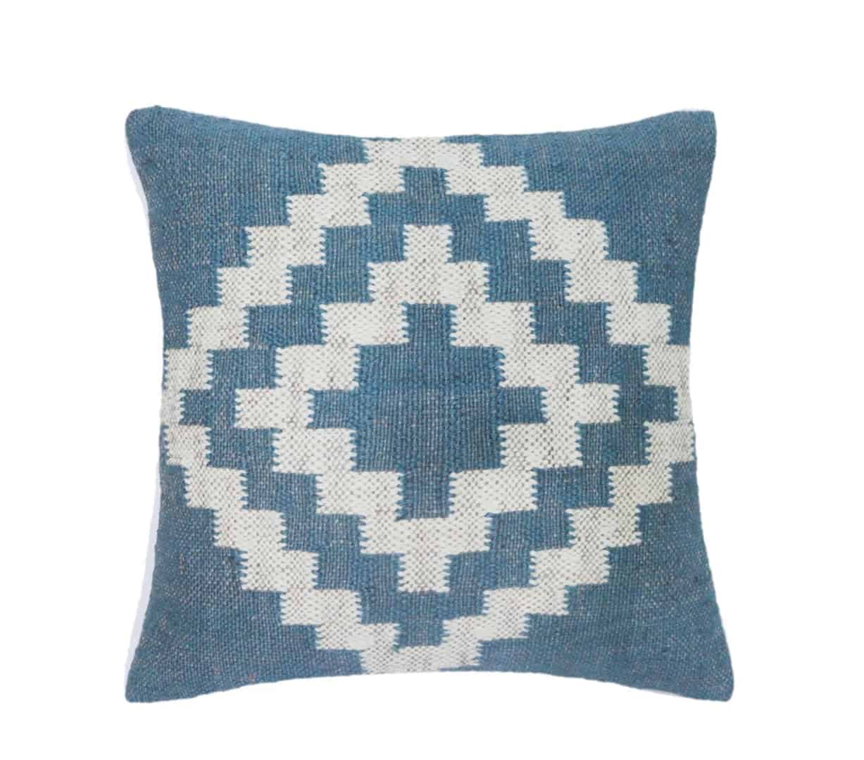 Handmade Wool Jute Cushion Cover - Image 3