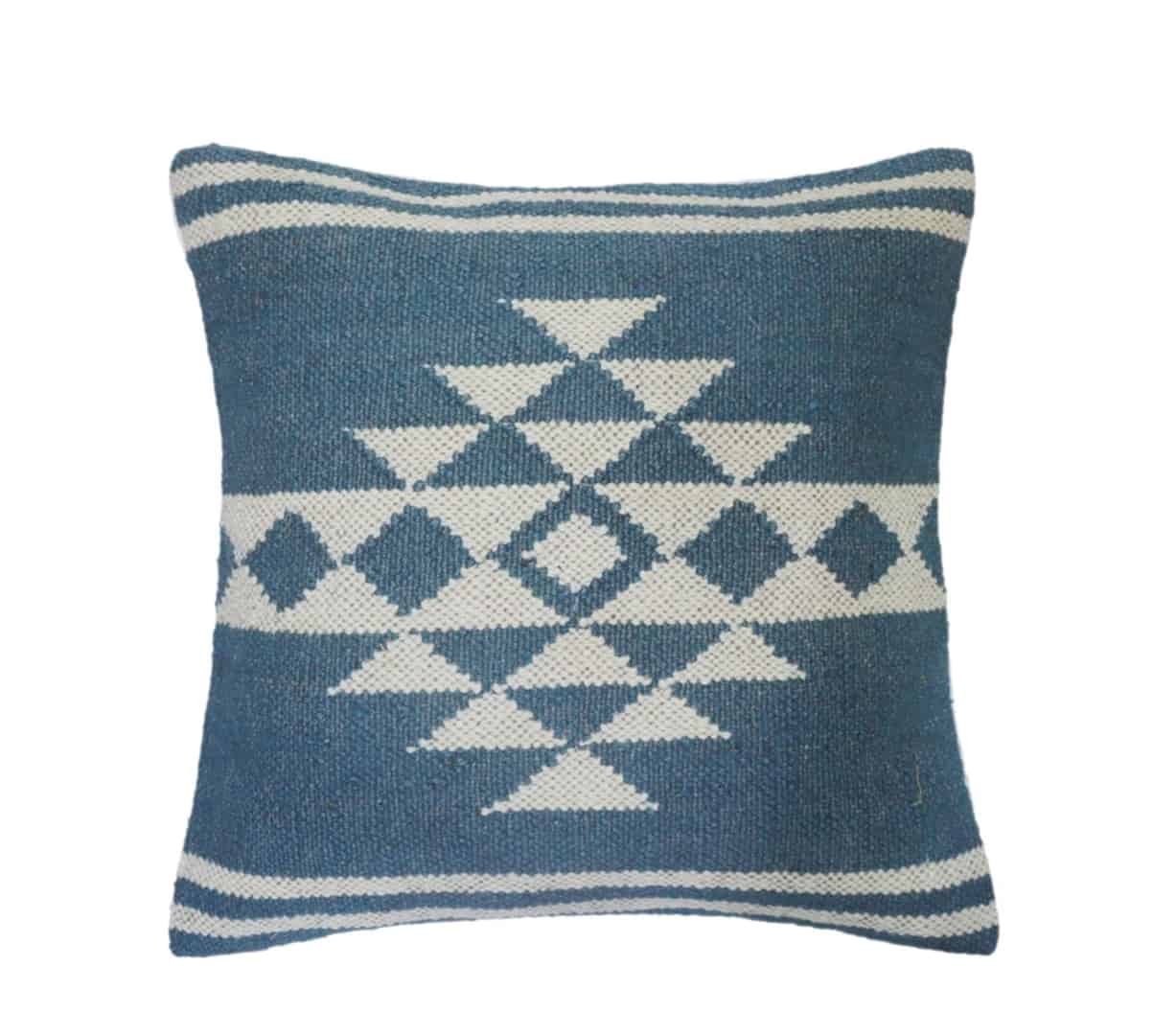 Wool Jute Kilim Cushion Cover - Image 3