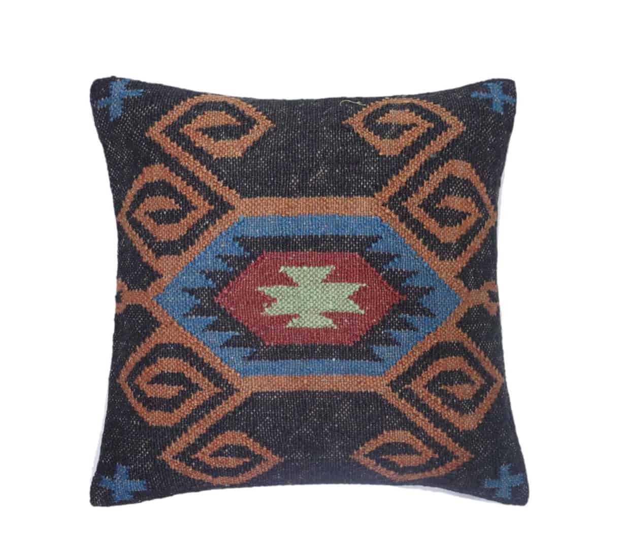 Wool Jute Handmade Cushion Cover - Image 5