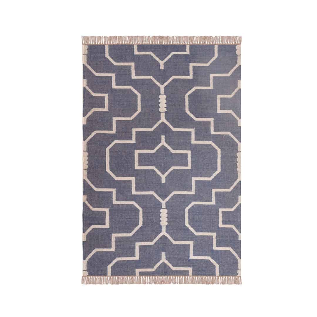 Handmade Vintage Kilim Antique Rug - Image 1