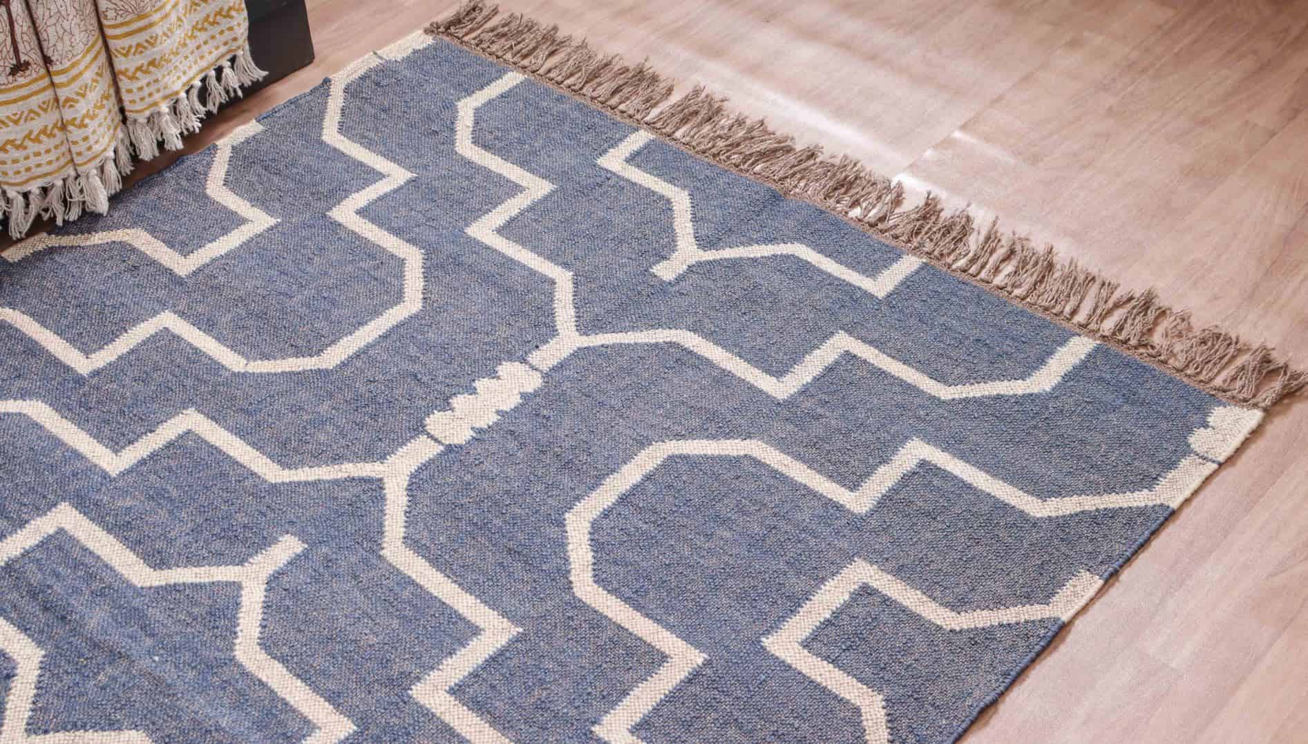 Handmade Vintage Kilim Antique Rug - Image 5