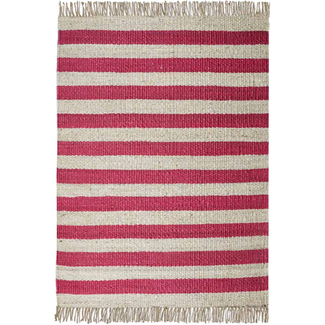 Custom Size Handwoven Hemp Rug - Image 1