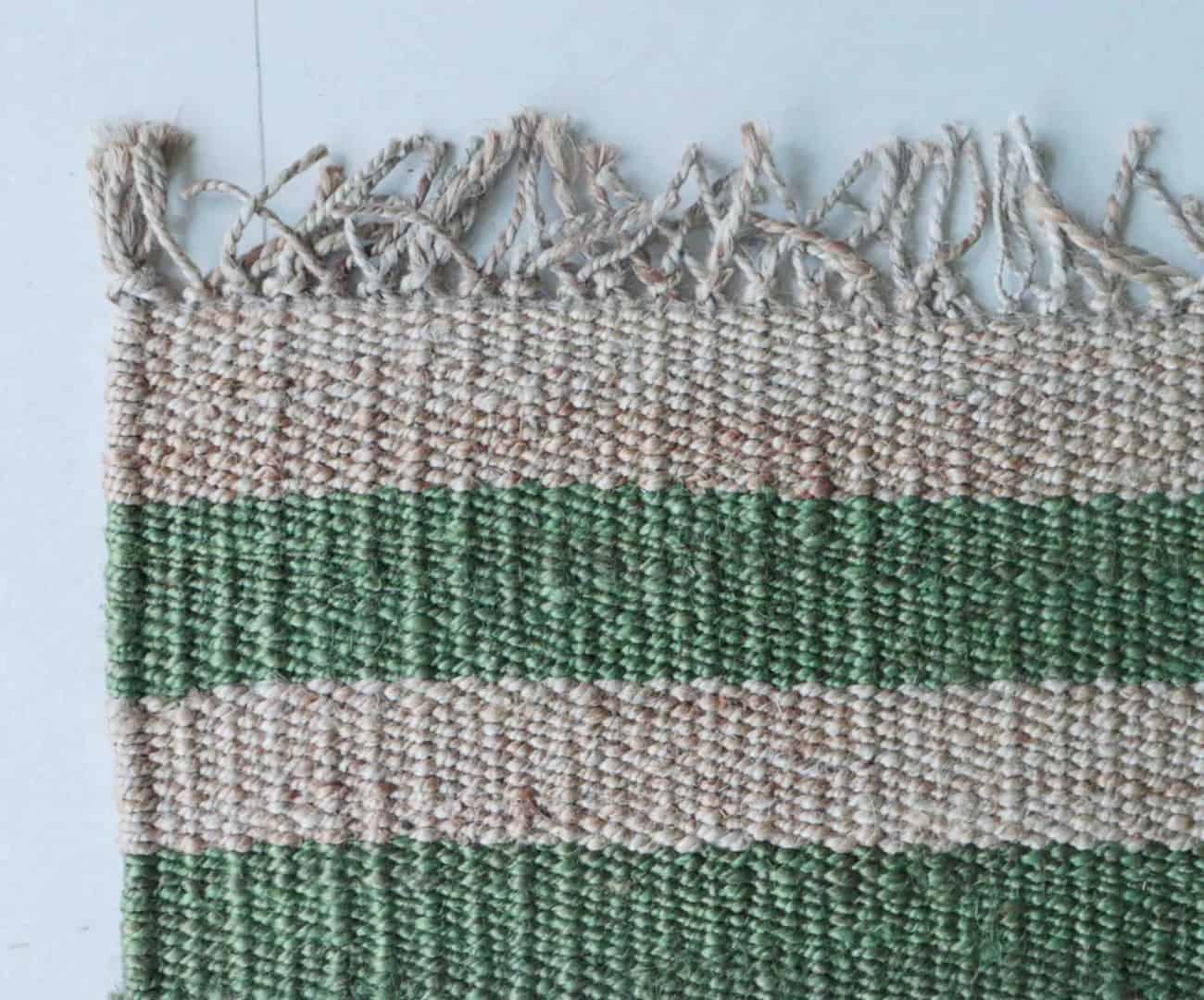 Home Decor Vintage Jute Hemp Rug - Image 4