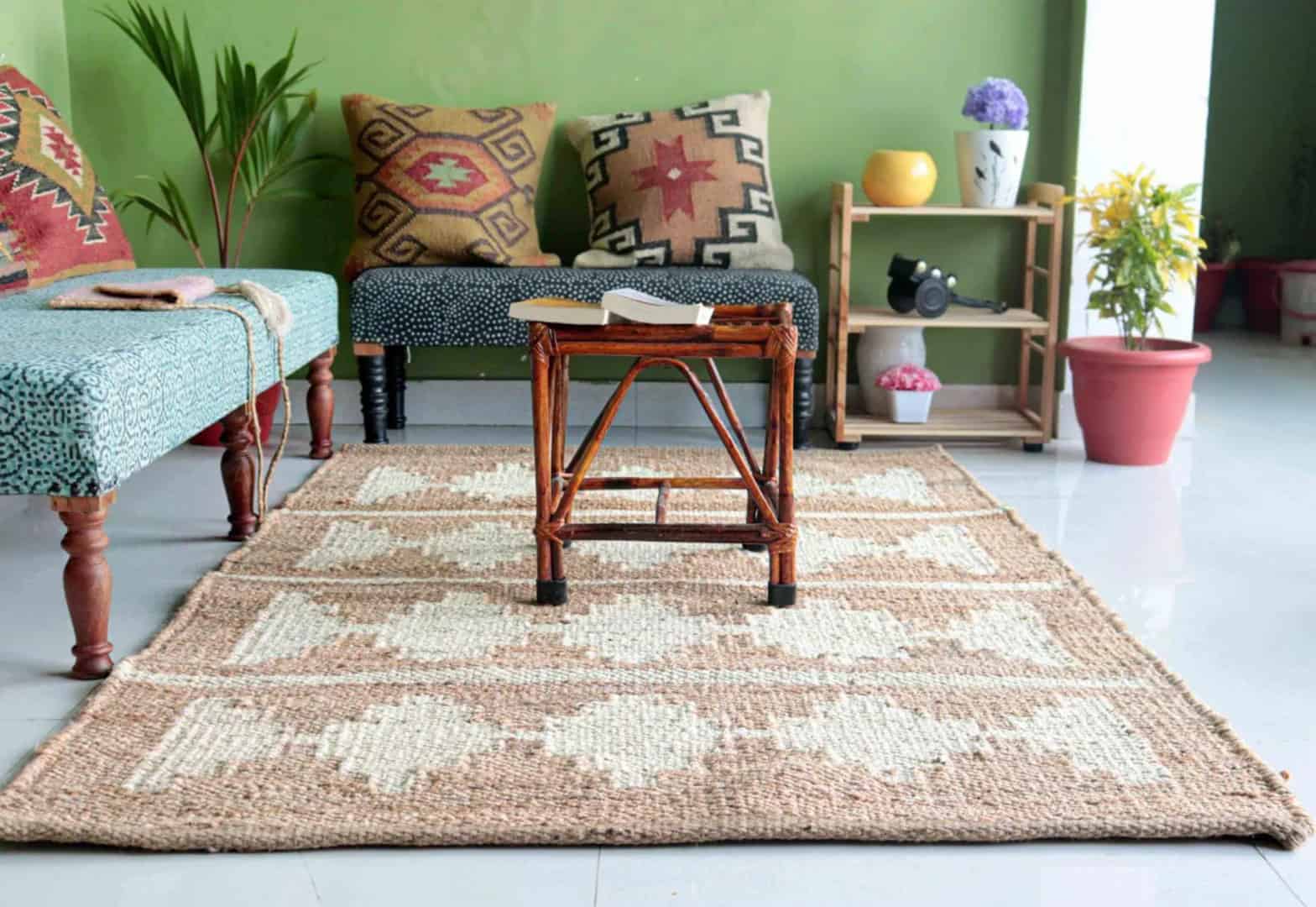 Custom Size and Color Hemp Jute Rug - Image 2