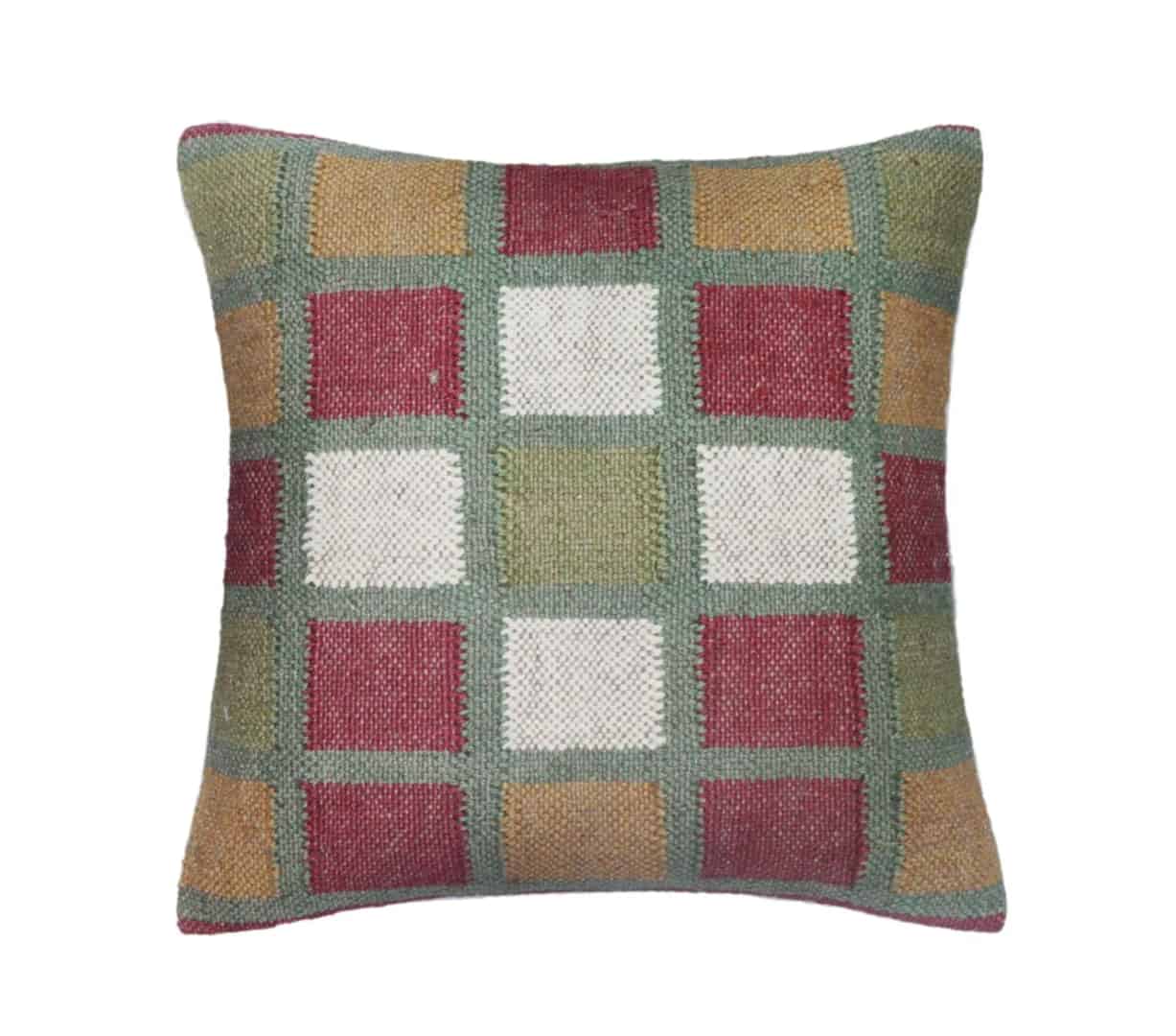 Home Decor Turkish Wool Jute Kilim Cushion Covers - Image 4