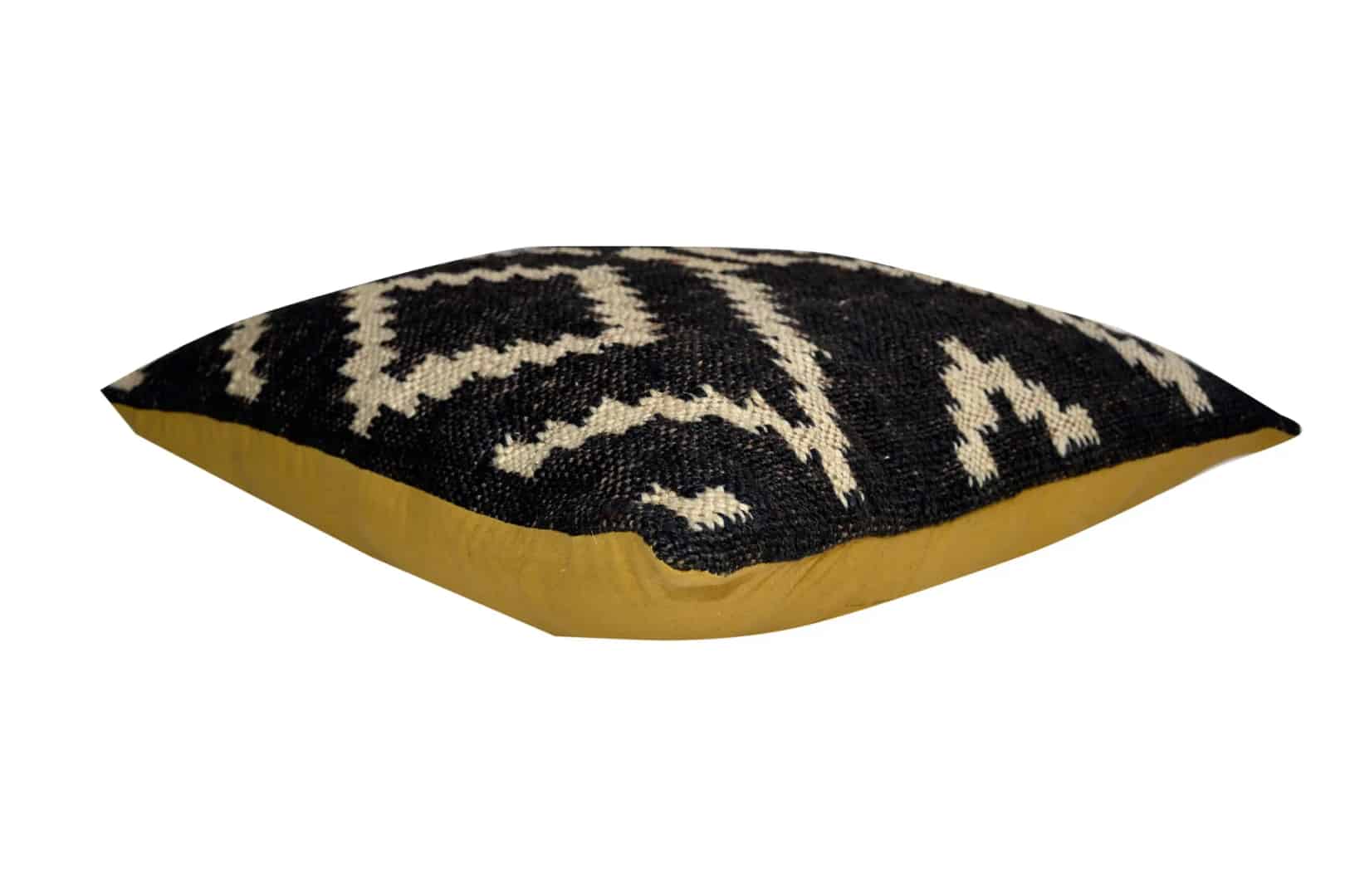 Handwoven Hippie Shams Wool Jute Cushion Covers - Image 2