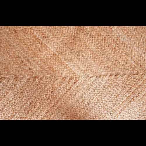 Hand Braided Natural Rounding Pattern Jute Rug  - Image 4