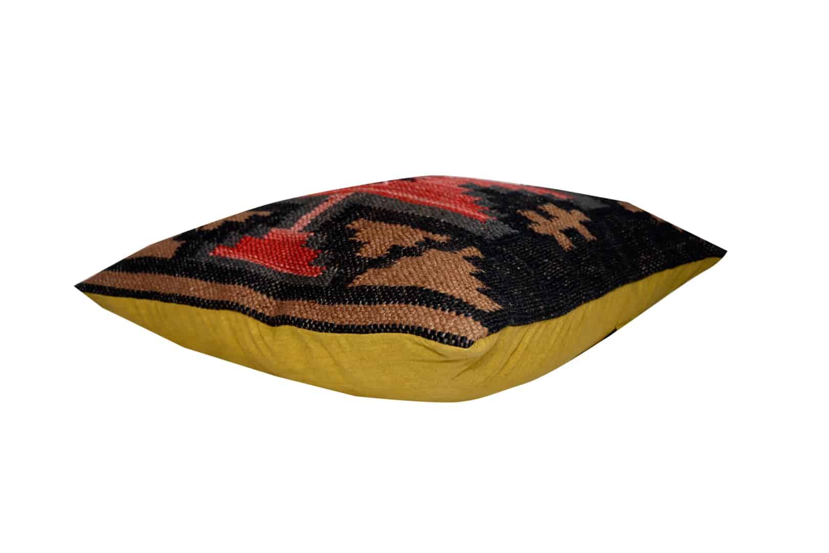 Indian Rustic Vintage Kilim Throw Pillowcases - Image 2