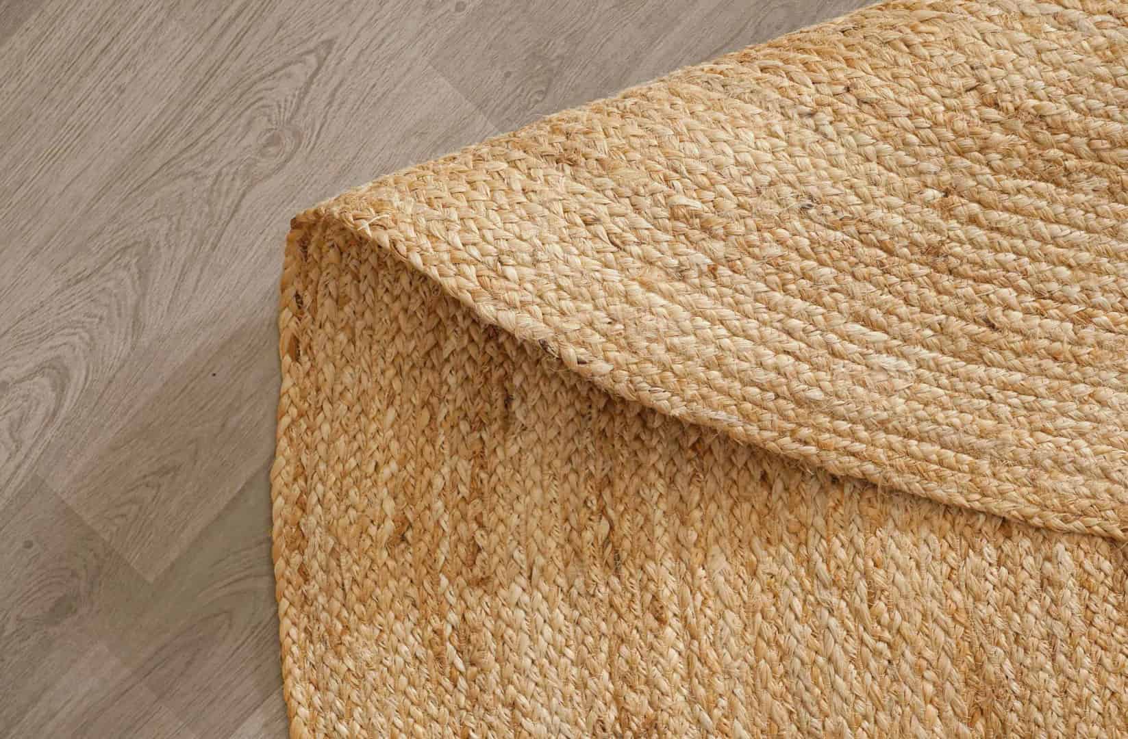 Natural Jute Hand Braided Round Rug - Image 5