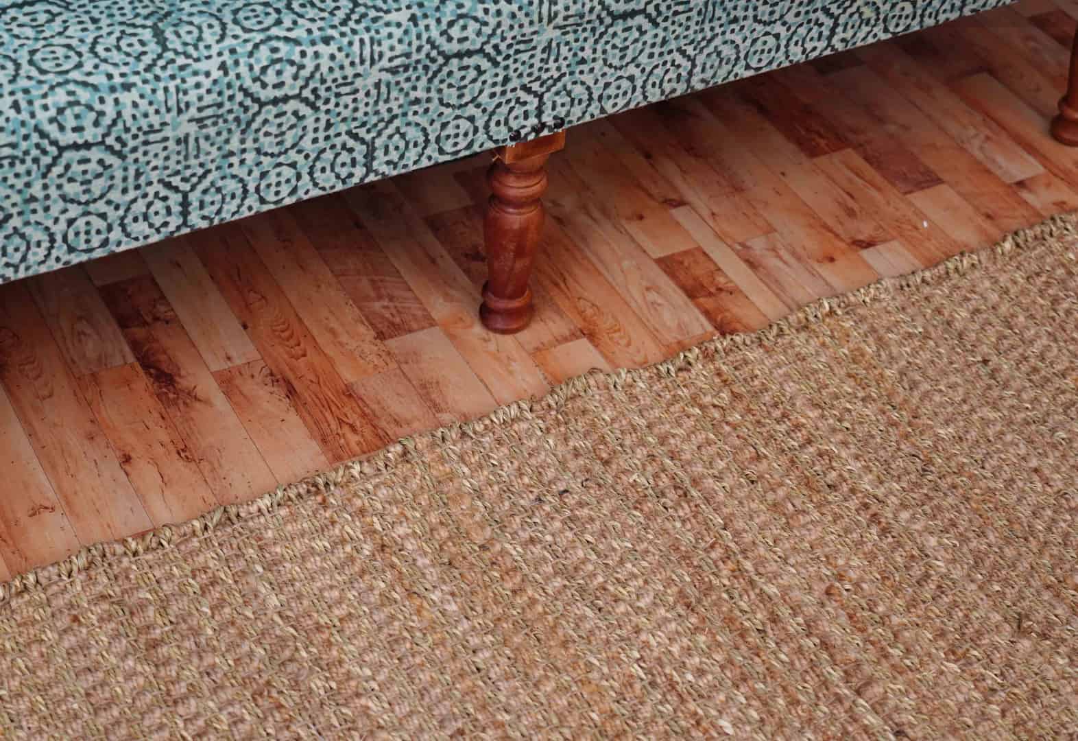 Home and Living Decor Hand Loomed Natural Jute Hemp Rug - Image 5