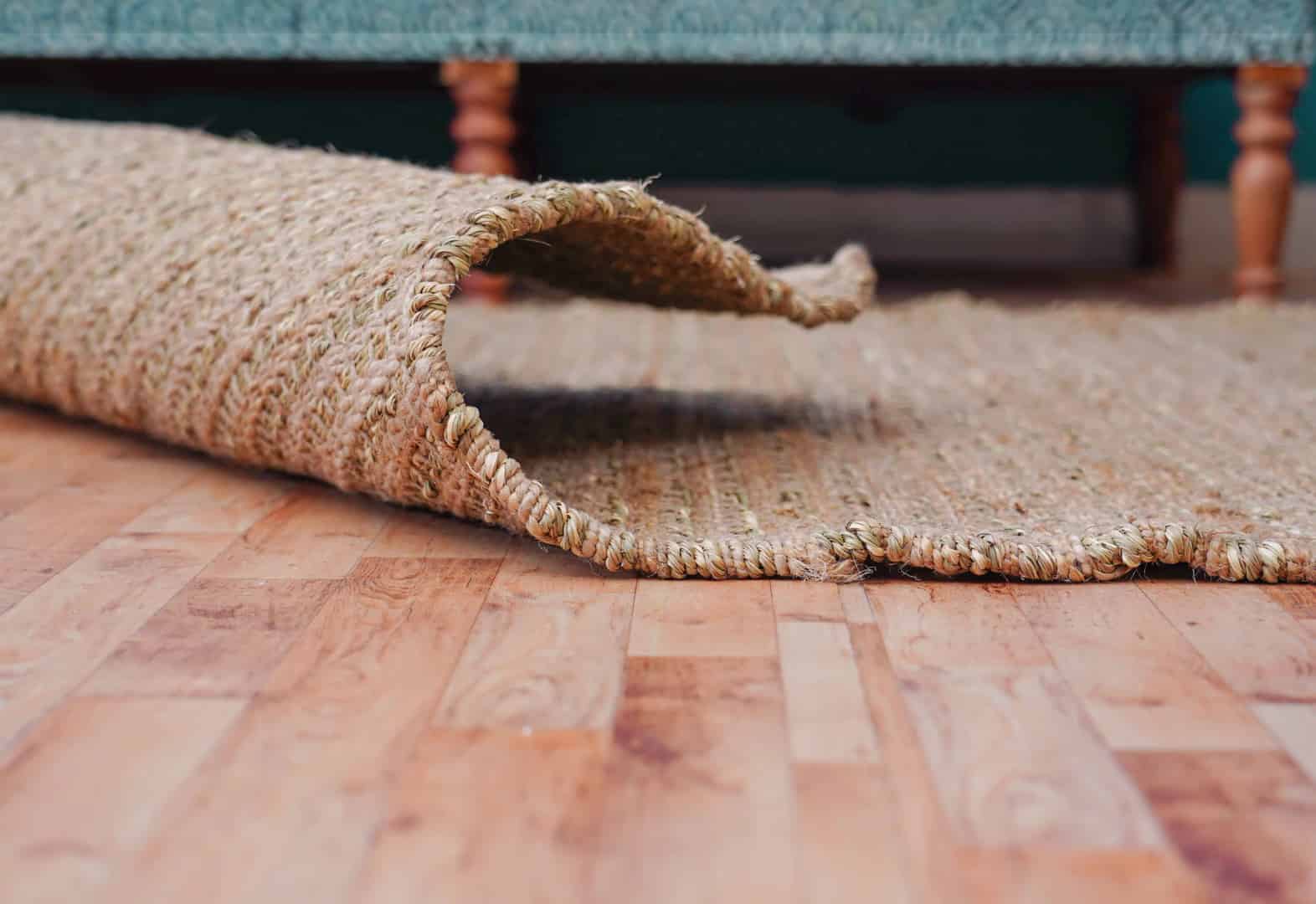 Home and Living Decor Hand Loomed Natural Jute Hemp Rug - Image 7
