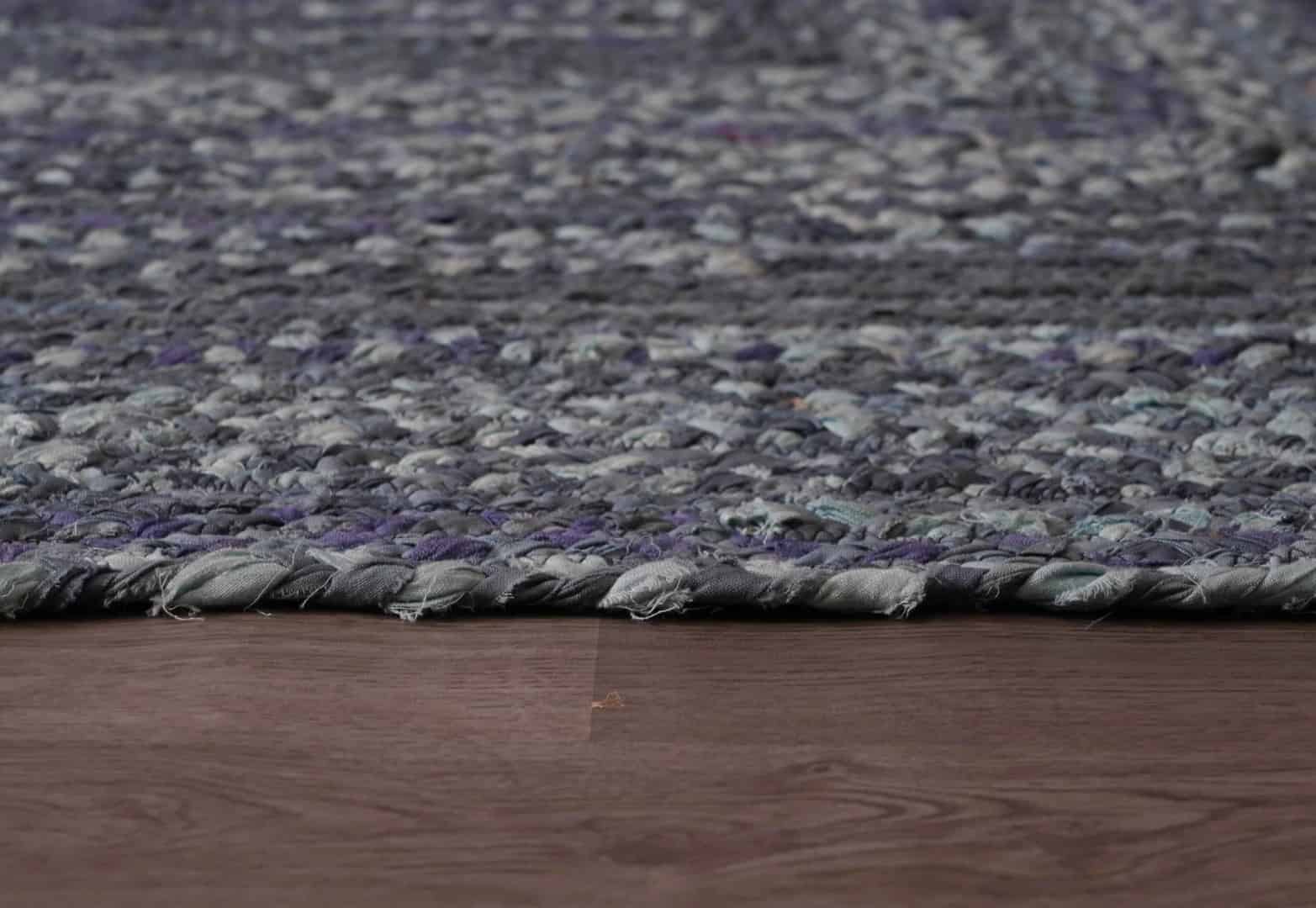 Multicolor Cotton Handwoven Chindi Runner Rug - Image 7