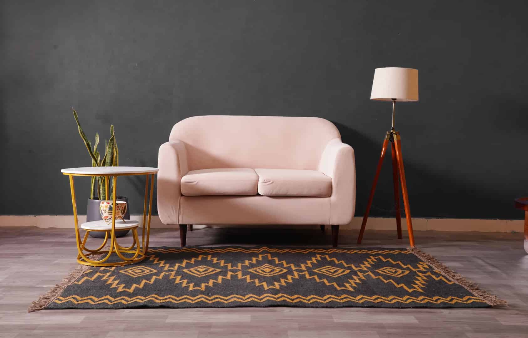 Home And Living Decor Black with Yellow Design Wool Jute Traditional Kilim Rug Indian Rug Vintage Rug Oushak Rug Vintage Kilim Rug Kilim Rug - Image 2