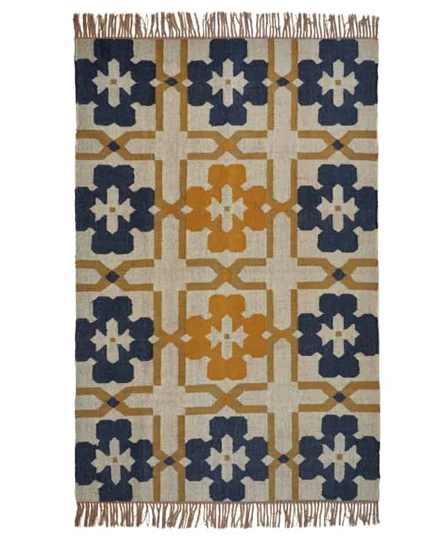 Chouhan-KLM400004 Handwoven Vintage Kilim Rug  - Image 2