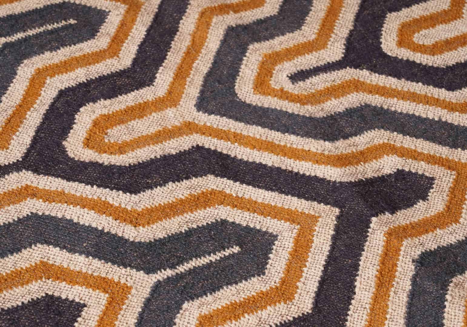 Handwoven Vintage KILIM Rug Multicolor Jute Rug wool rug Kilim Dhurrie traditional Indian Chic Victorian Hipster Living Room Decor Rug  - Image 10