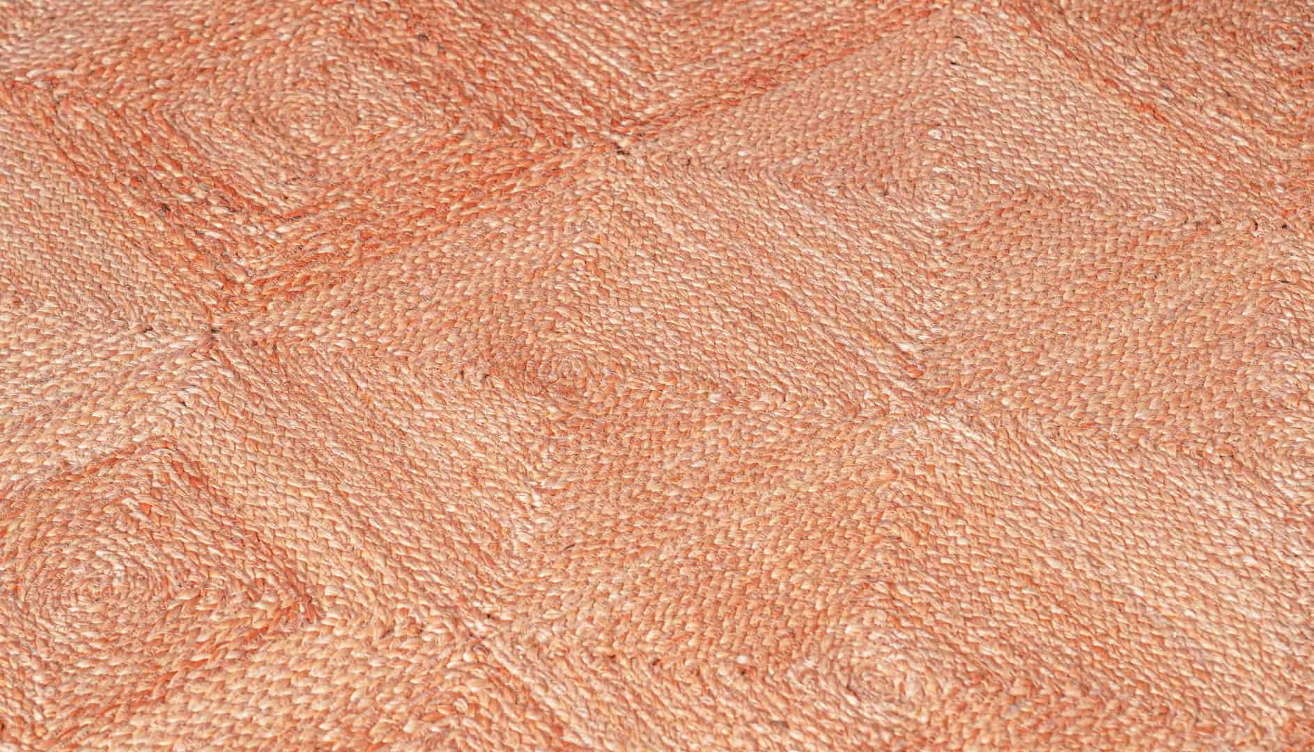 Indian Handmade Natural Jute Braided Large Area Rectangle Rug - Image 6