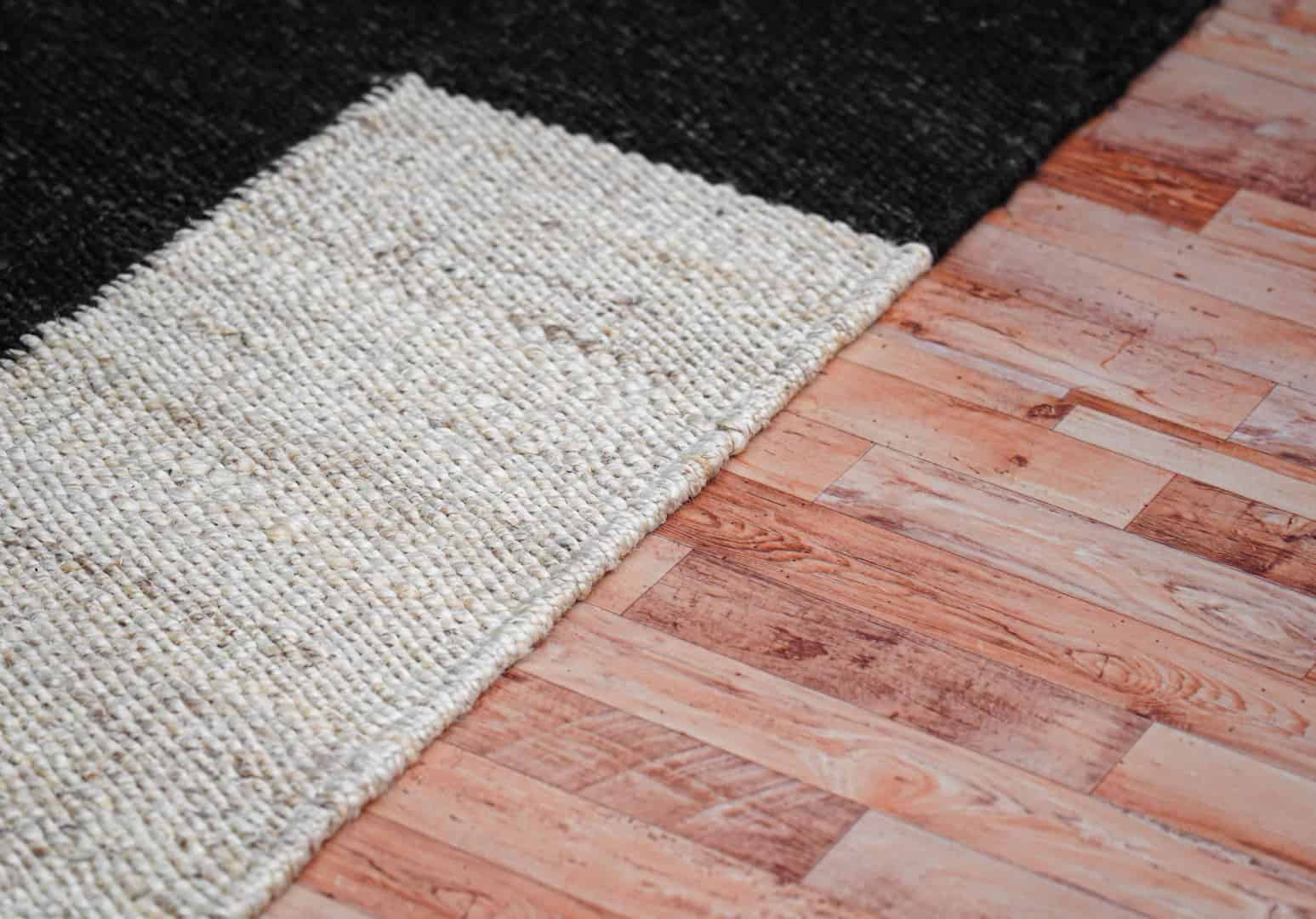 Black and Off White Indian Handwoven Custom Size Jute Hemp Rug Yoga Mat hemp large Rug For living Room Vintage Jute Area Rug  - Image 7