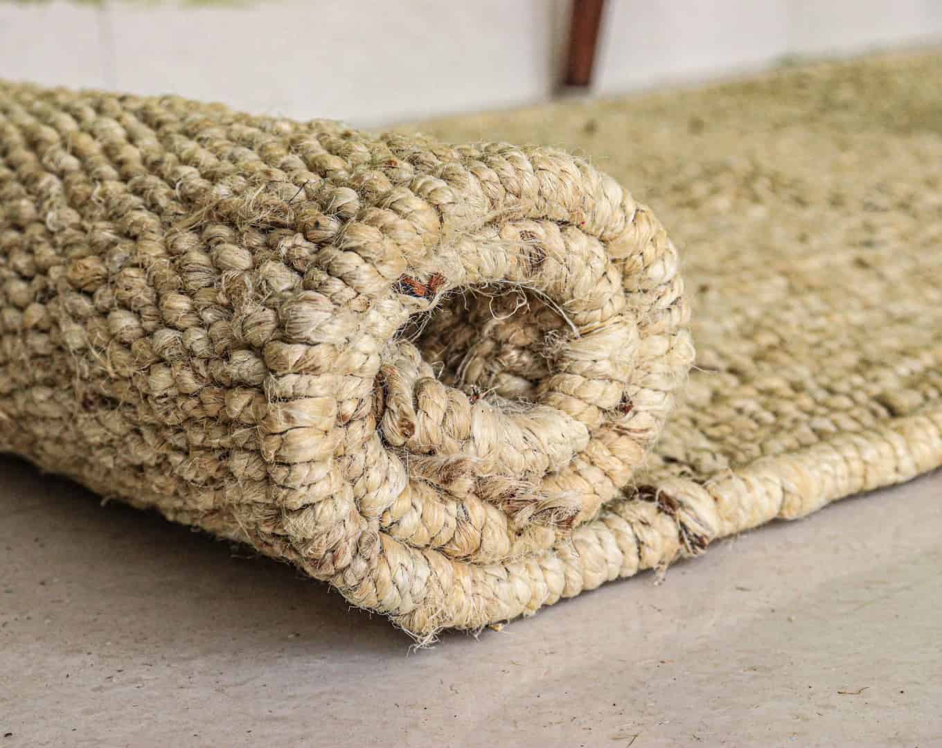 Off White Hand Loomed Jute Hemp Runner Rug with Fringes Decor Rug Large Area Runner Rug Doormat Bed side Runner Rug - Image 4