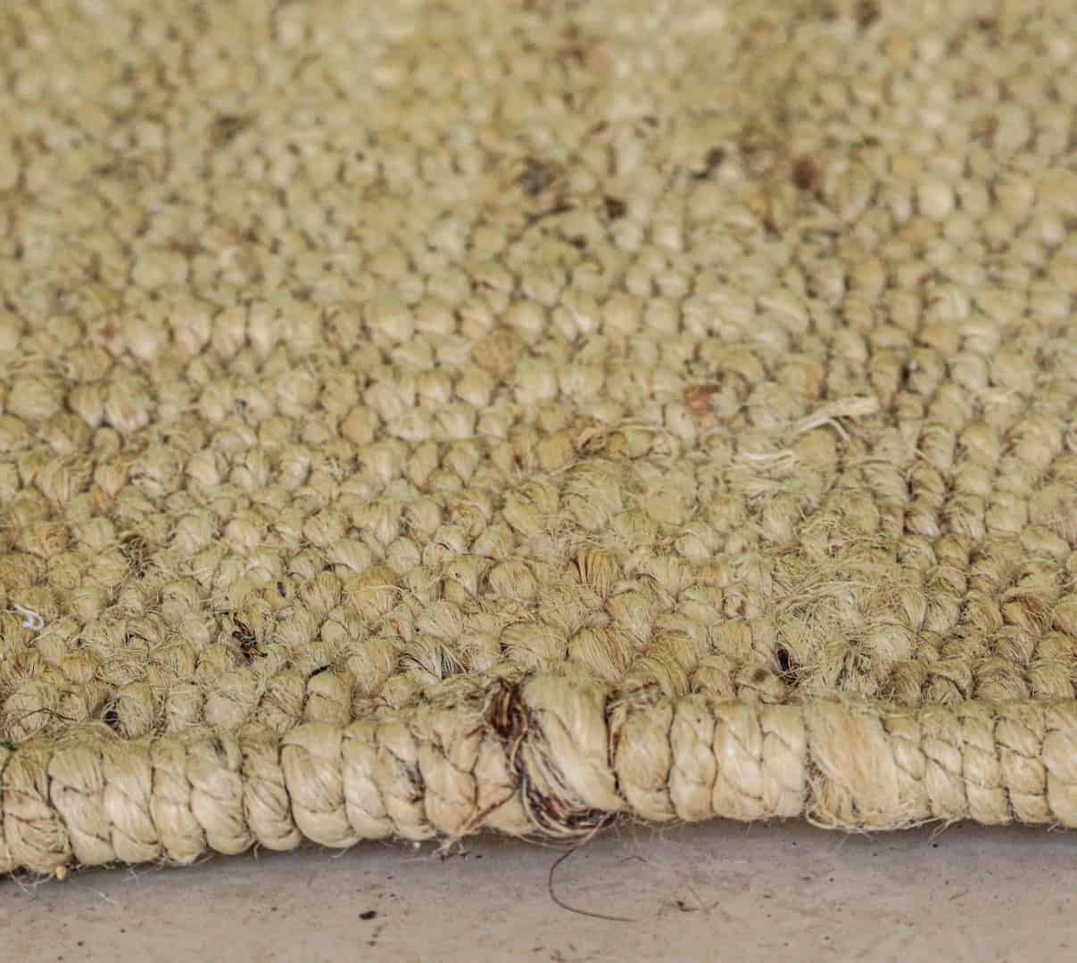 Off White Hand Loomed Jute Hemp Runner Rug with Fringes Decor Rug Large Area Runner Rug Doormat Bed side Runner Rug - Image 7