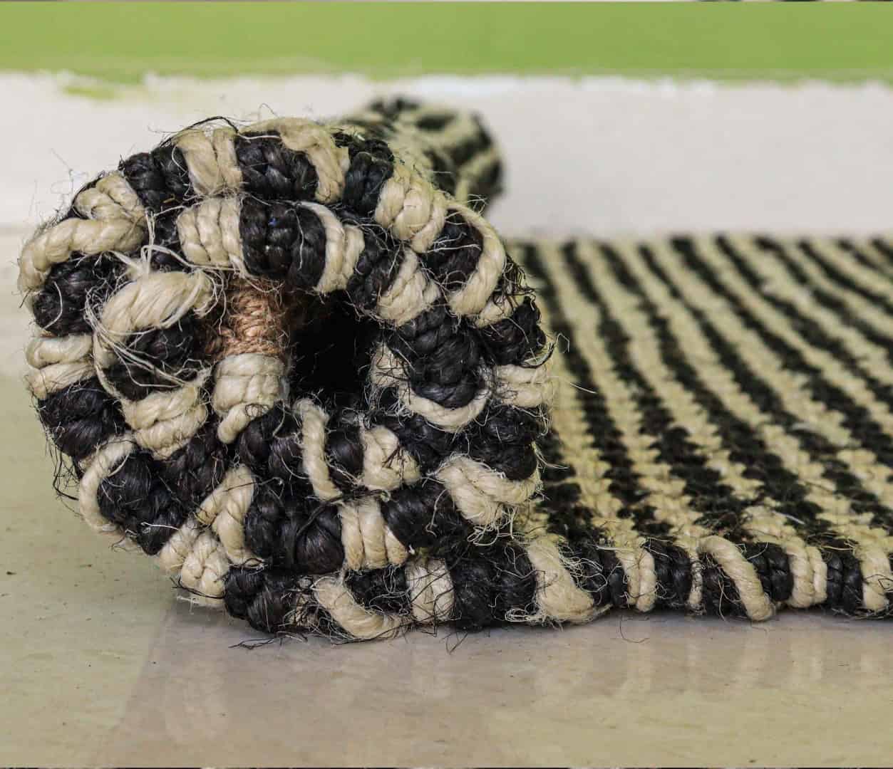 Indian Hand Loomed Multicolor Large Area Jute Hemp Runner Rug Living Home And Kitchen Decor Rug  - Image 8