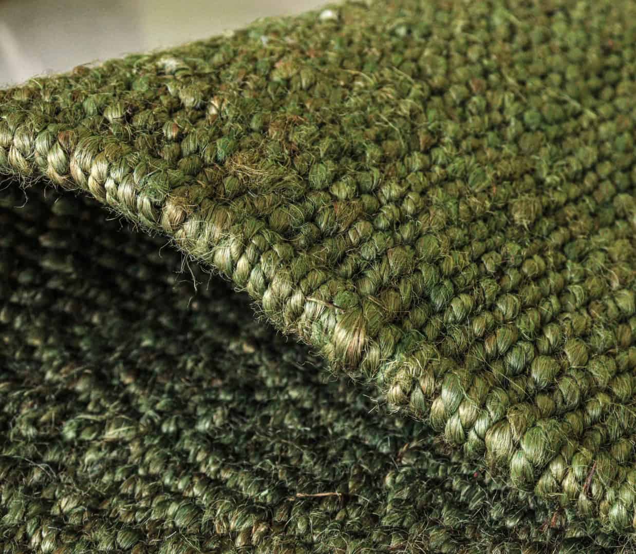 Indian Hand Woven Green Jute Hemp Runner Rug with Fringes Decor Large Area Runner Rug For Living Decor Rug Bohemian Hemp Jute Rug - Image 7