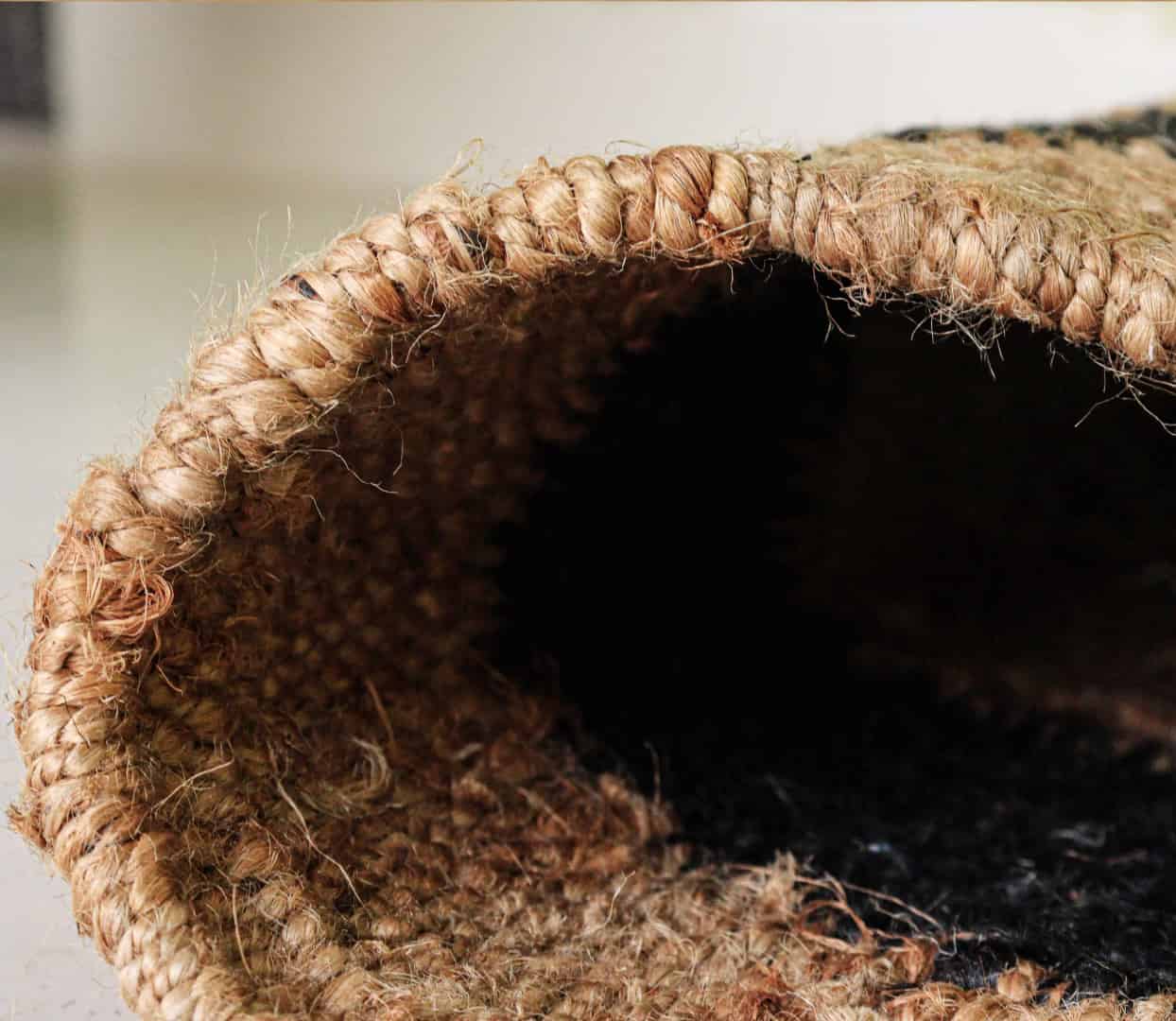 Custom Size Hand Woven Natural Jute Hemp Runner Rug with Black Border For Living kitchen Decor Hemp Large Area Runner Rug  - Image 6