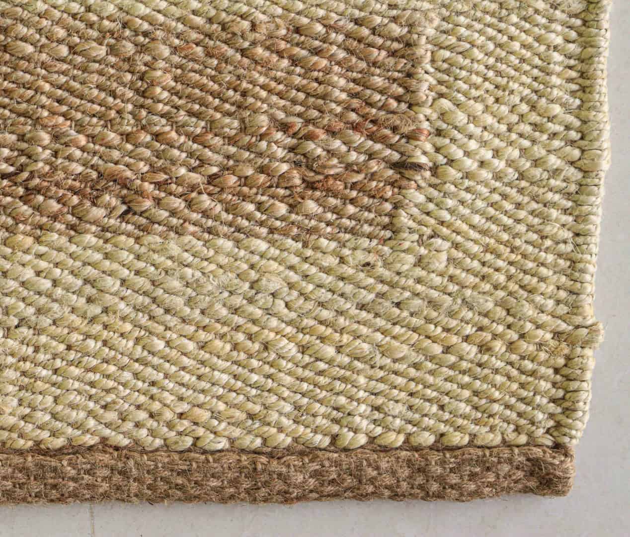 Off White hemp Runner Rug with Beige Stripes Design Hand Woven Stair Decor Jute Hemp Runner Rug Large Area Runner Rug  - Image 6