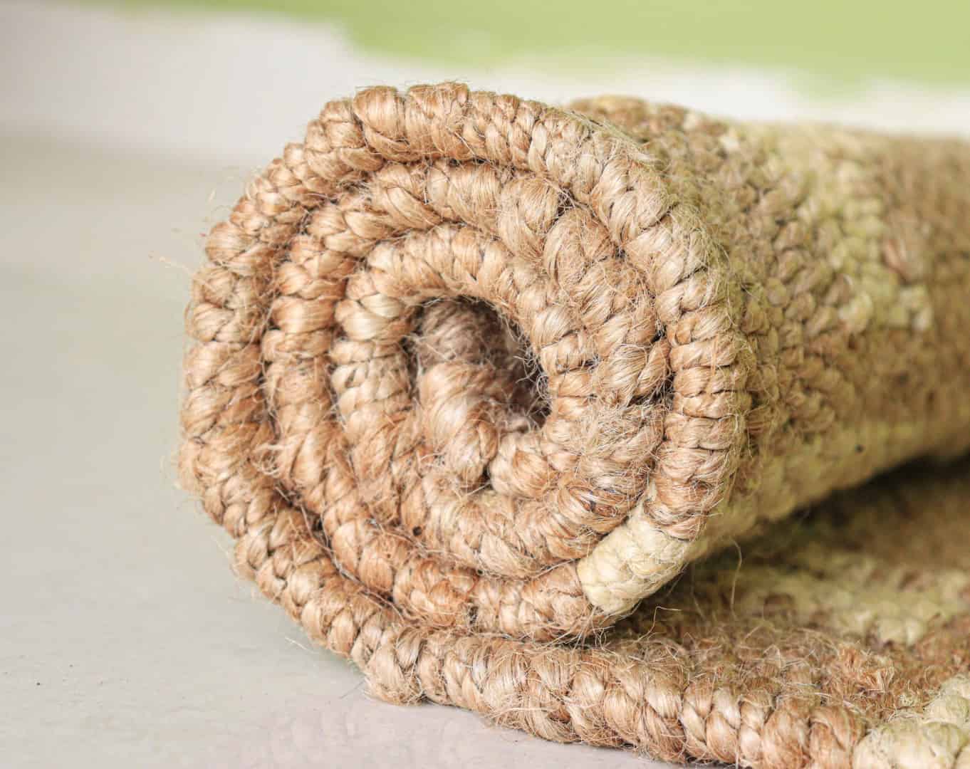 Indian Handmade Bohemian Natural Jute Hemp Runner Rug with Off White Design Gallery Decor Runner Rug  - Image 7