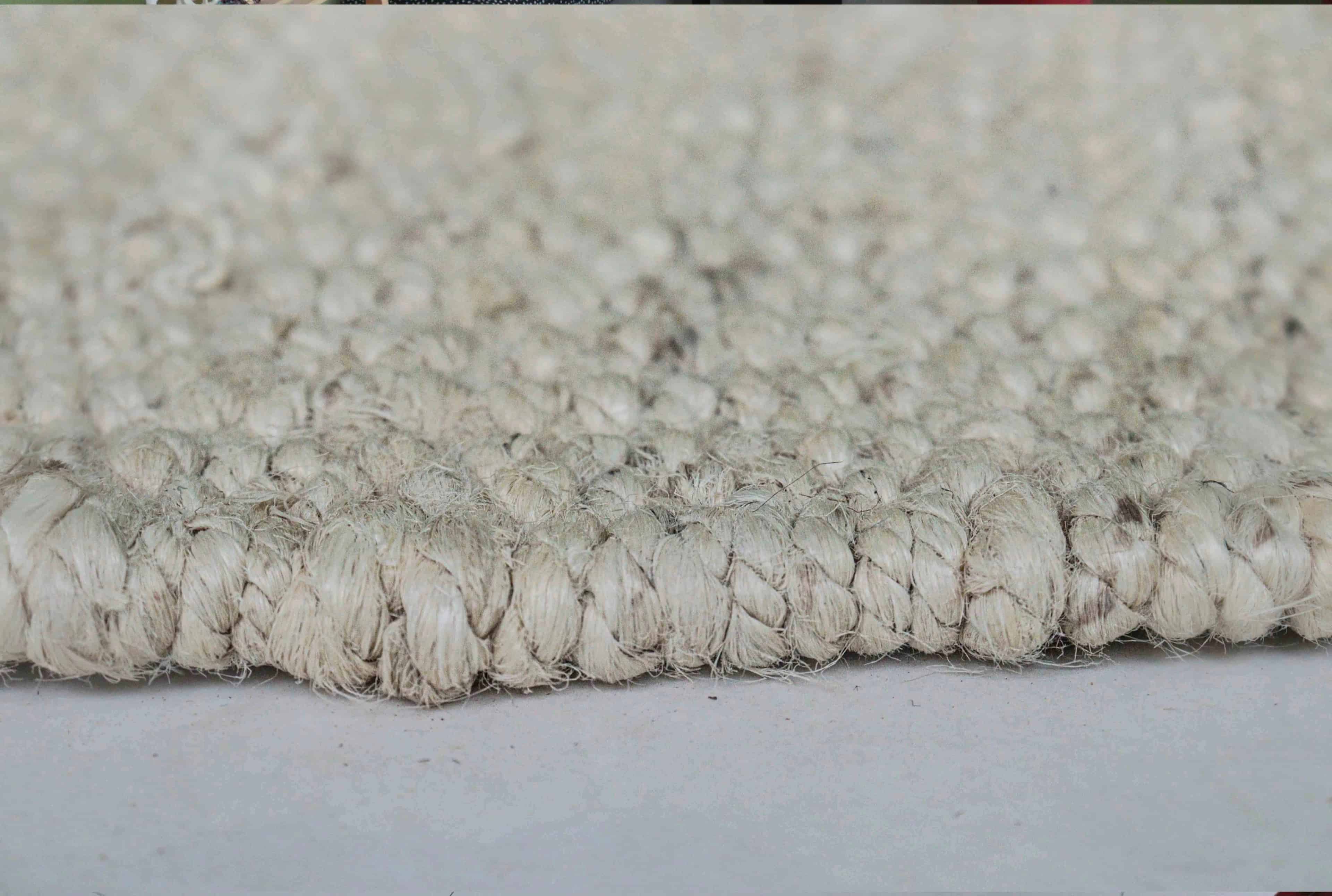 Off White Handmade Boho Decor Jute Hemp Rug Custom Size Hallway Carpet Traditional Hemp Large Dhurrie Rug Living Room Area Rug  - Image 3