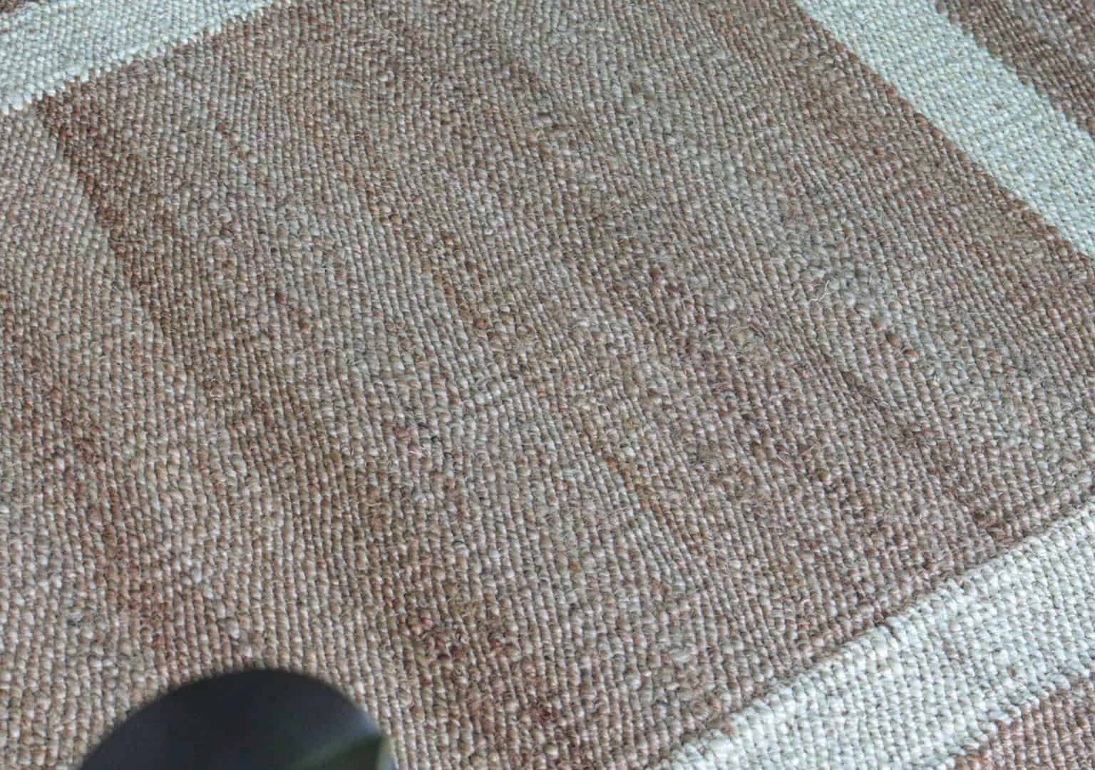 Natural Hemp Jute Rug with White Border Handwoven Jute Hemp Rug for Living Room Decor with Fringes Kitchen Large Area Rug - Image 8