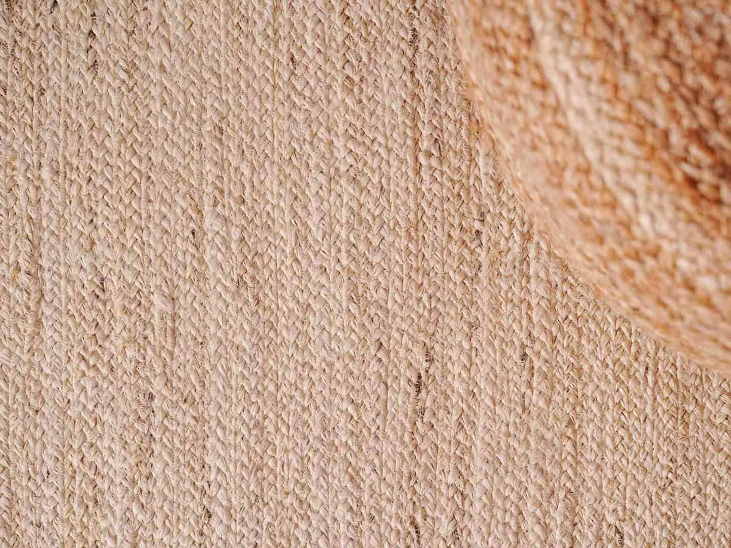 Hand Braide Retangle Jute Rug White color For Living Room Area Rug  - Image 13