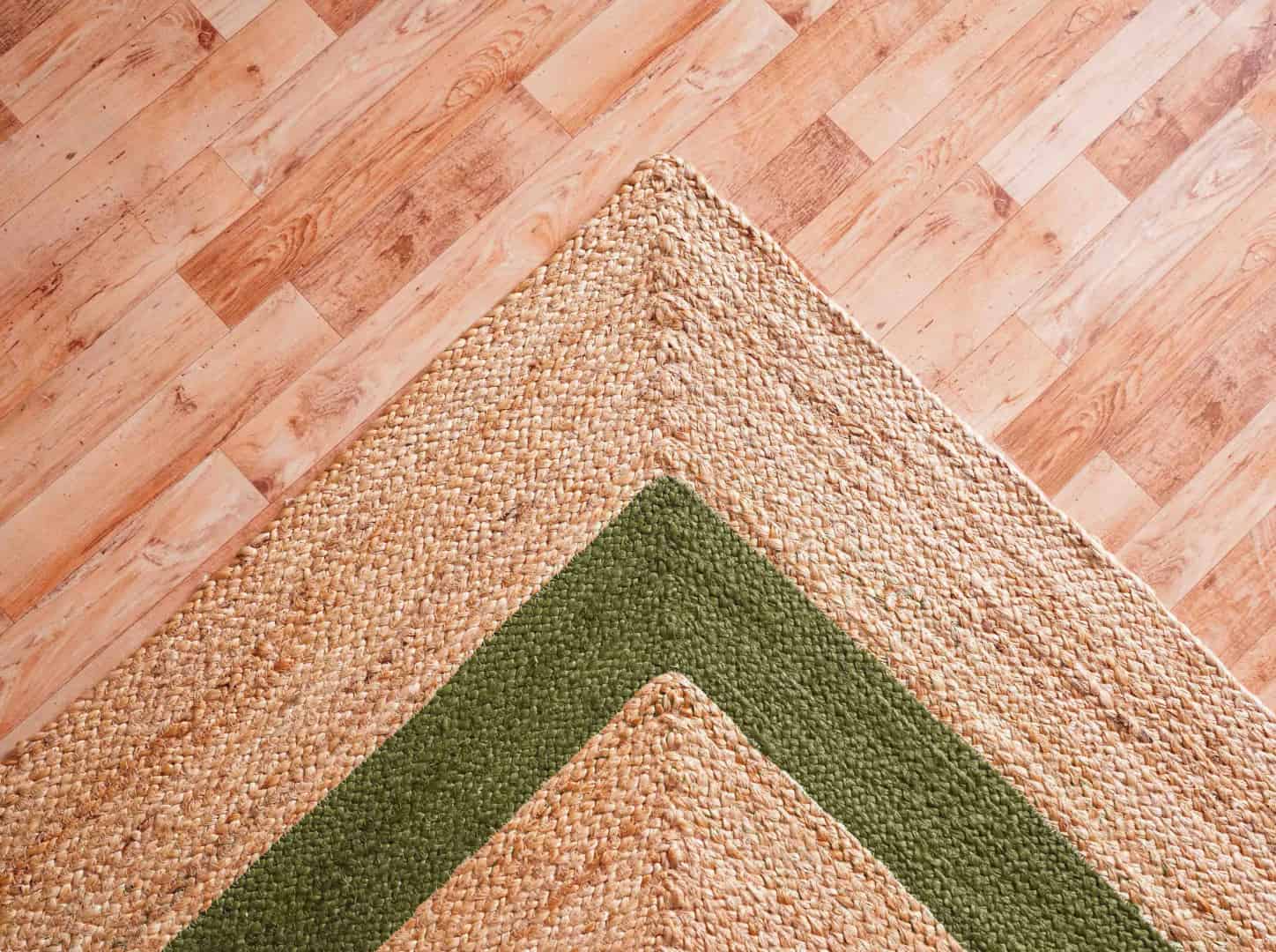 Indian Decorative Hand Braided Bohemian Natural Jute Rug with Custom Color Border - Image 3