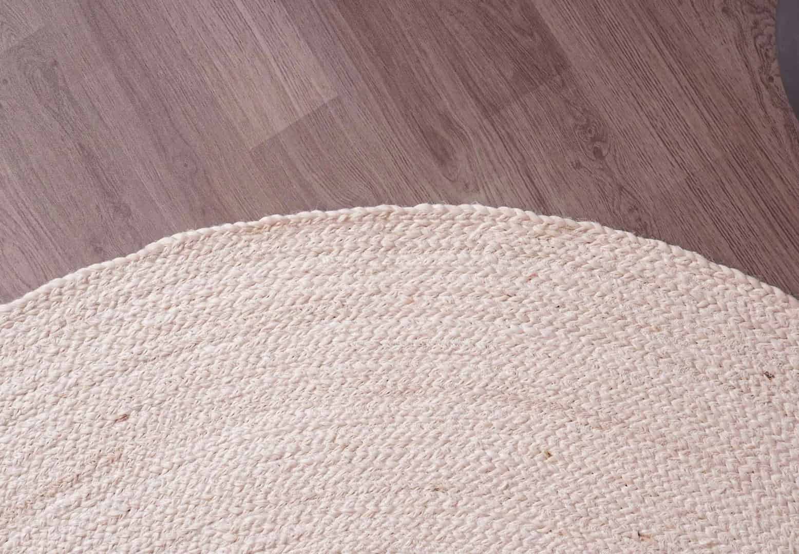 Handmade Braided Bohemian Custom Color Large Area Oval Jute Rug - Image 7