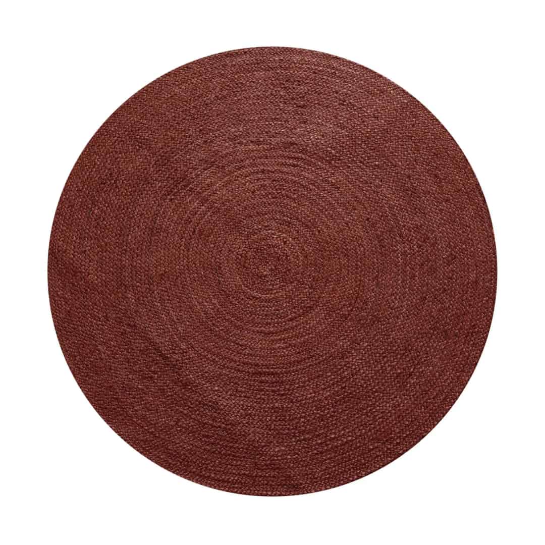 Home Decor Bohemian Handmade Braided Custom Color Area Round Rug  - Image 8