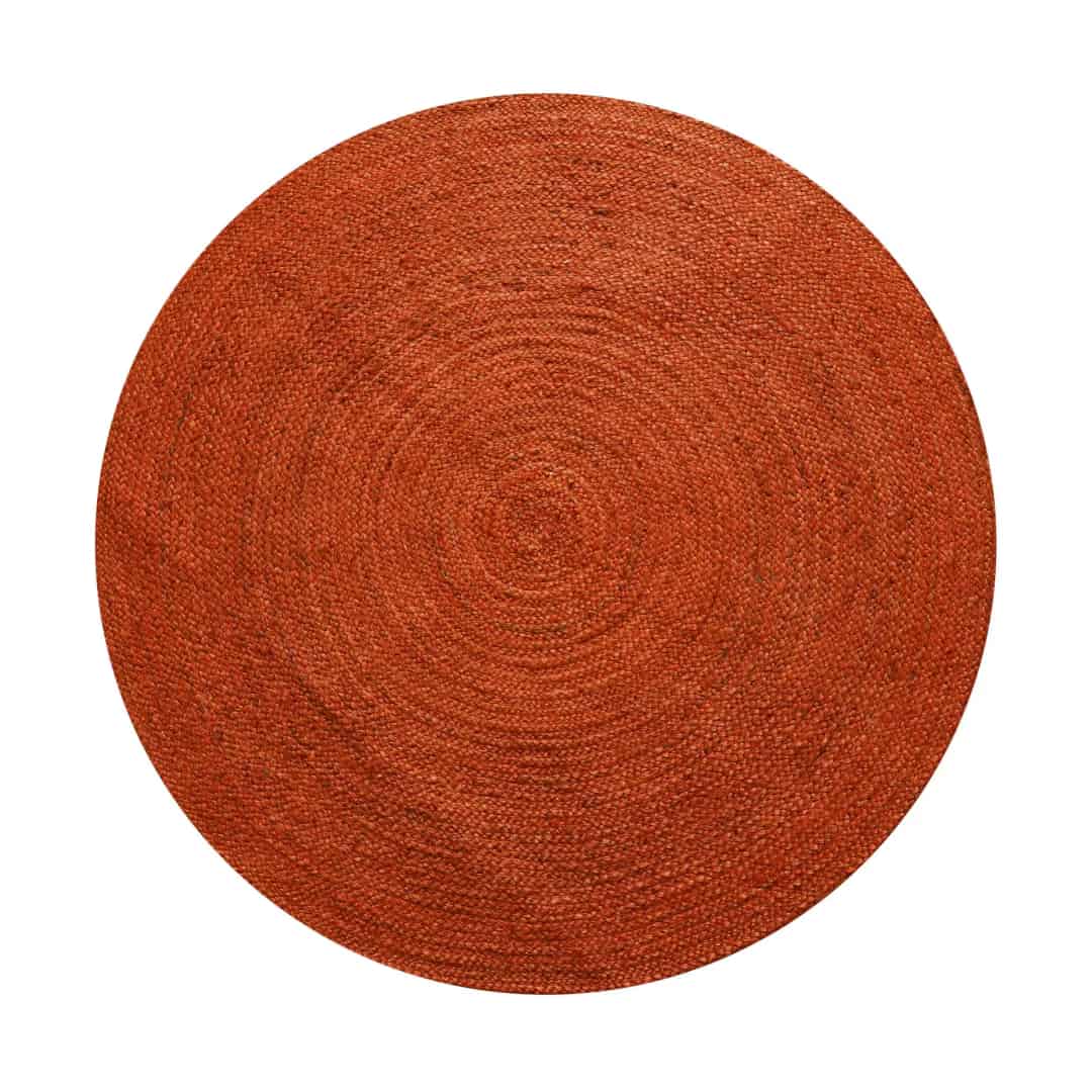 Custom Color Handmade Braided Bohemian Eco Friendly Home Decor Jute Round Rug - Image 11