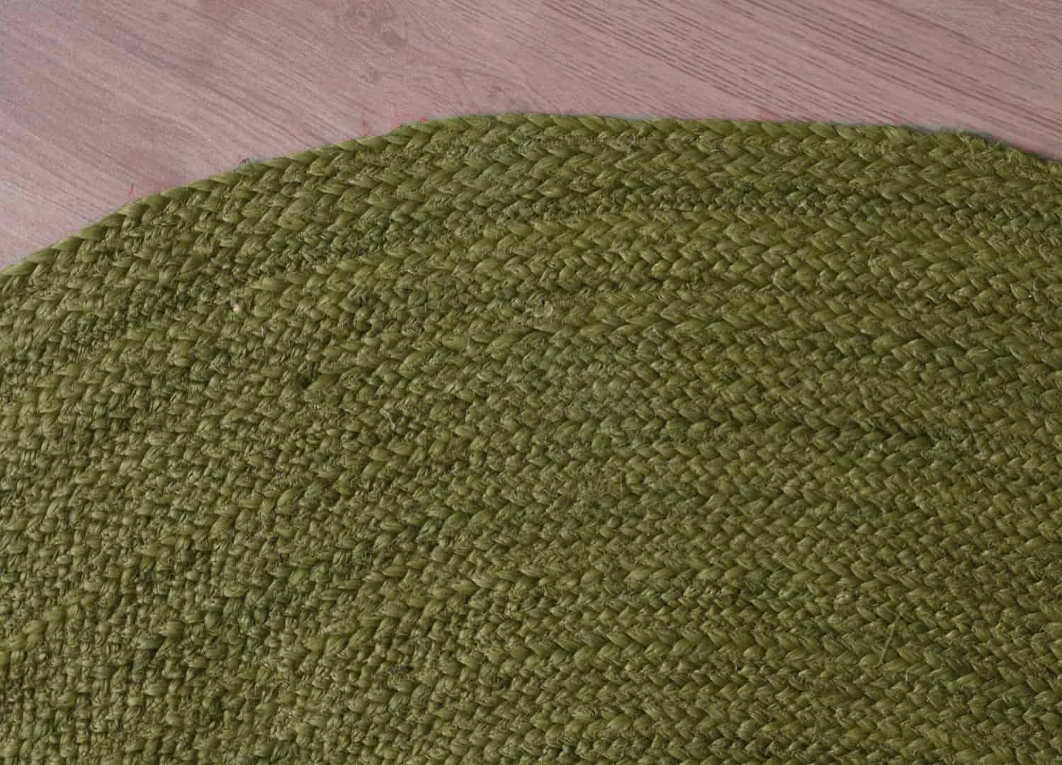 Custom Color Handmade Braided Bohemian Eco Friendly Home Decor Jute Round Rug - Image 5