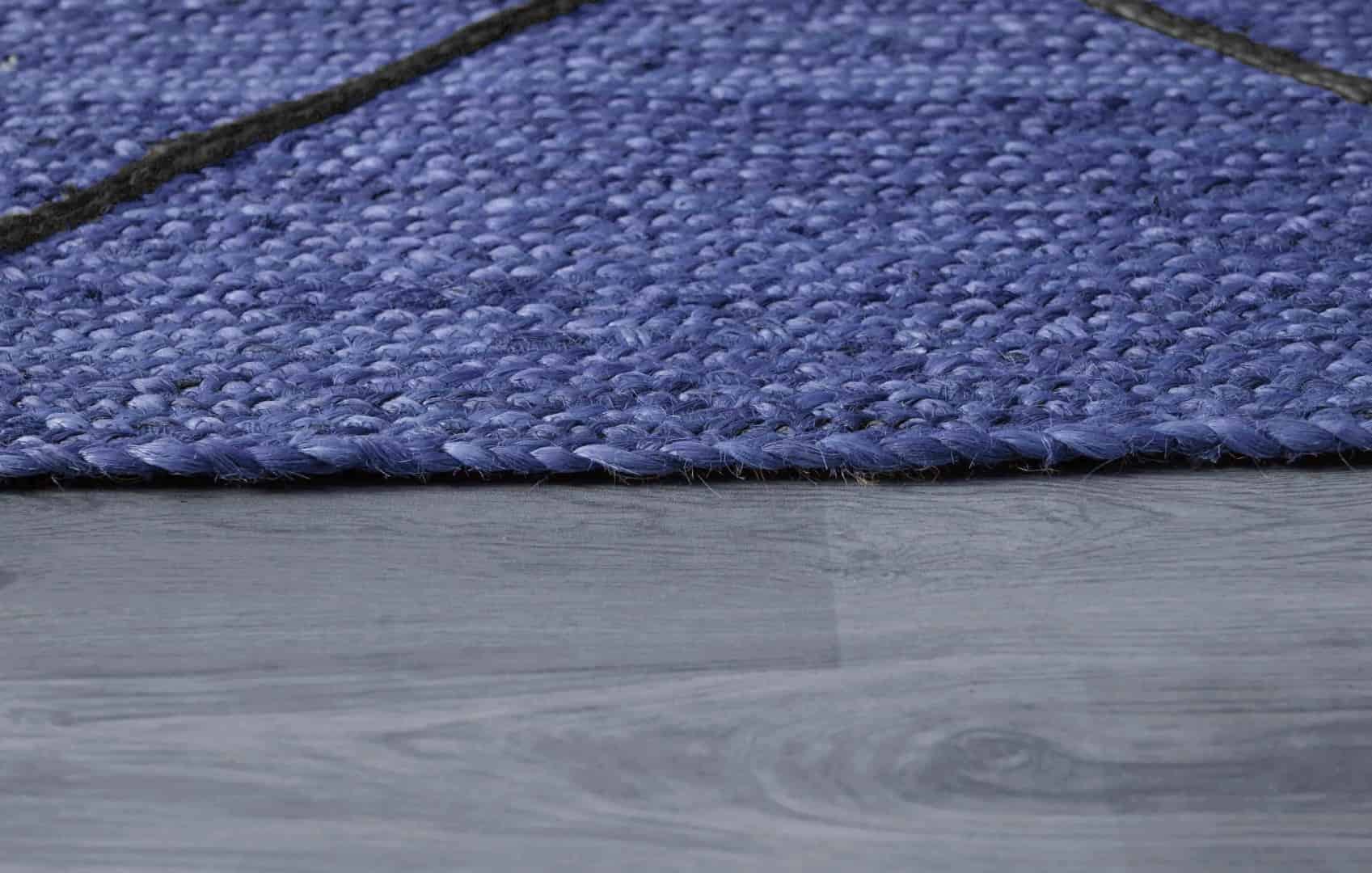 Indoor Outdoor Decor Handmade Custom Color Jute Braided Runner Rug with Diamond Design - Image 7