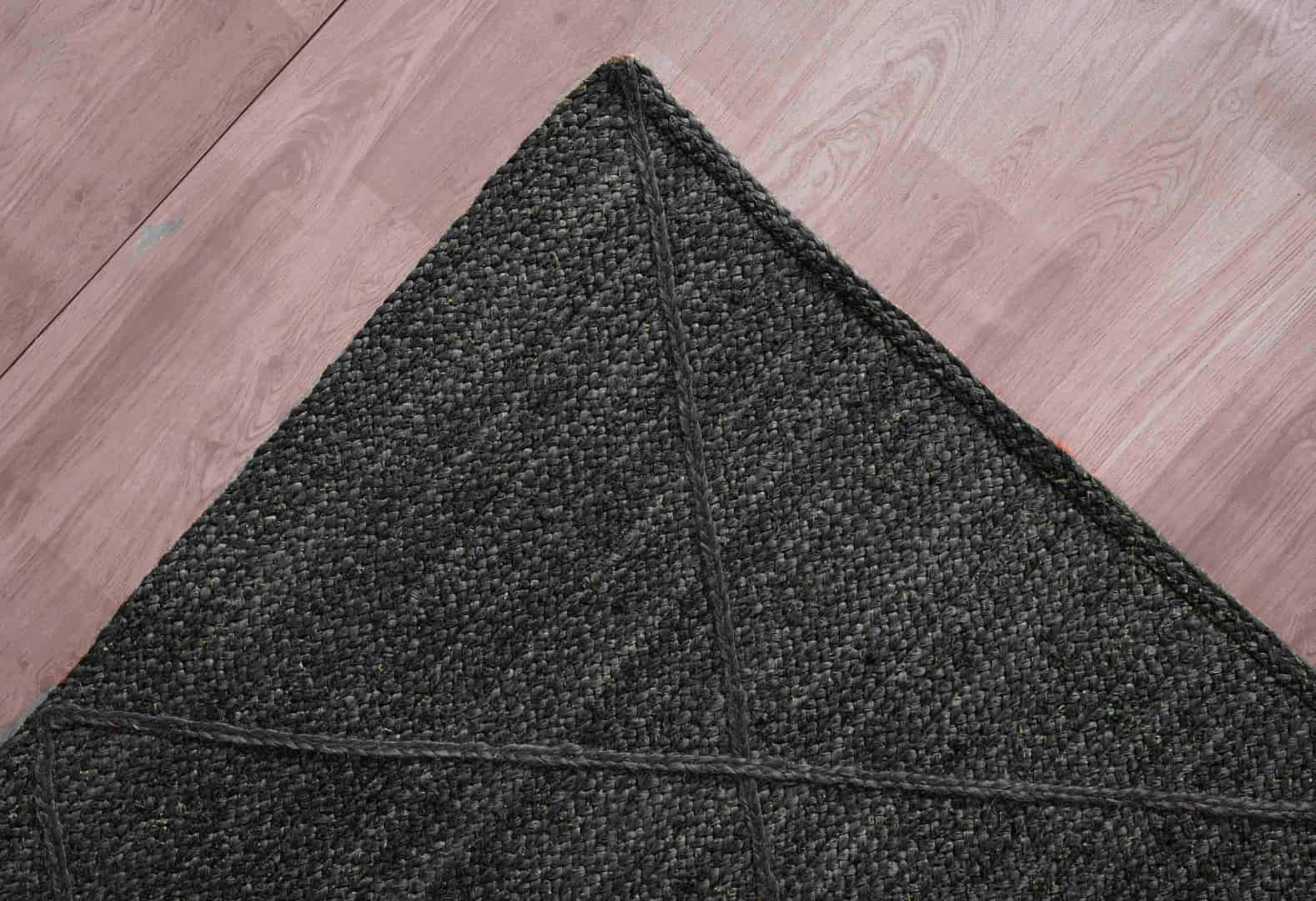 Custom Size and Color Large Eco Friendly Boho Handmade Jute Braided Runner Rug with Diamond Design - Image 6