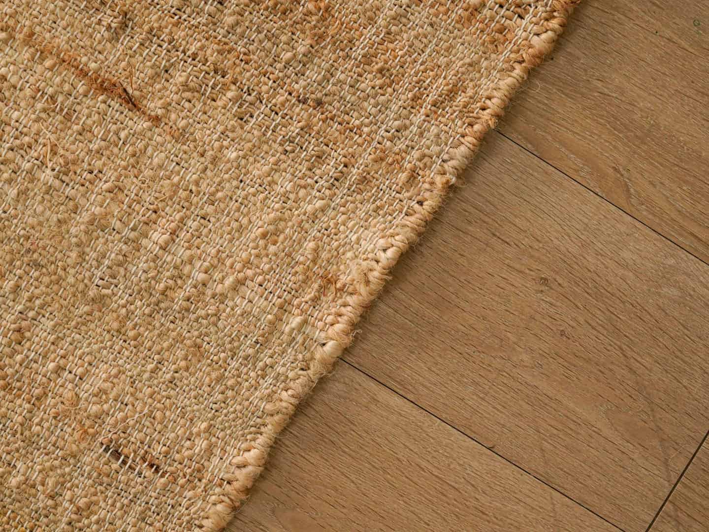 Beige Jute Rug With White Design Rug Ivory Flower Natural Jute wool High Quality Hand Woven Premium Quality Boho Style Rug White Fringes Jute Rug For Living Home Decor  - Image 8