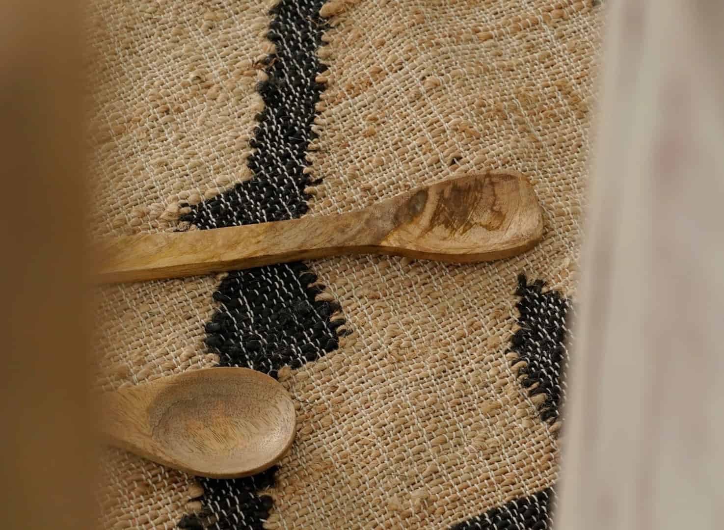 Beige Cotton Jute Rug With Black Design Rug Handwoven Boho Rug Vintage Large Dhurrie Rug White Fringes Jute Rug Home Decor Rug Moroccan Jute Rug  - Image 6