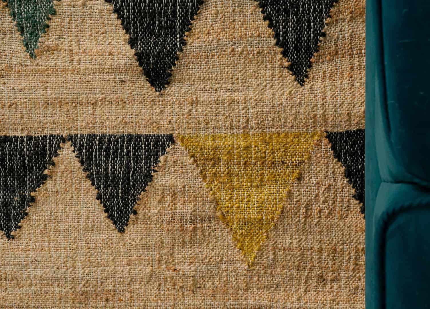 Natural Jute Handwoven Cotton Jute Rug White Fringes Jute Rug Decorative Jute Rug Large Area Jute Rug Entryway Jute Rug For Living Room Decor Rug  - Image 6