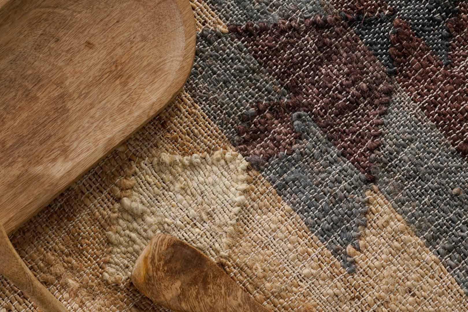 Custom Size Handwoven Cotton Jute Rug Rectangle Shape Rug Vintage Large Area Dhurrie Rug For Living Home Decorative Rug Bohemian Jute Rug Entryway Dhurrie  - Image 10