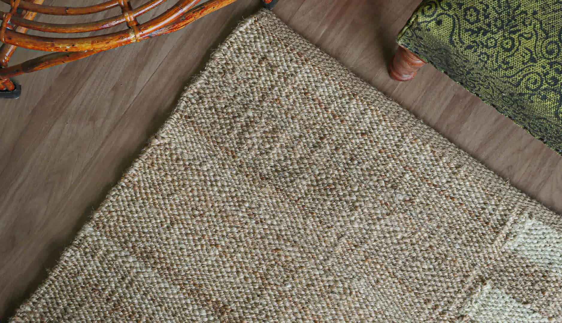 Indian Handmade Beige with Off White Stripes Hemp Rug Boho Decor Hemp Hallway Decor Hemp Jute Rug Hemp For Farmhouse Hemp Carpet Living Home Decor Rug  - Image 6