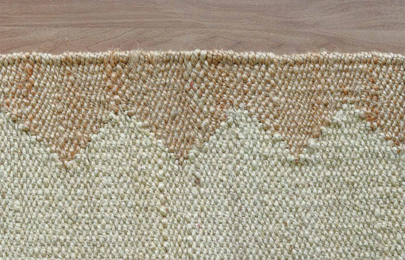 Handmade Hemp Rectangle White And Beige Color Boho Decor Hemp Hallway Decor Hemp Jute Rug Hemp For Farmhouse Carpet Vintage Large Area Hemp Dhurrie Rug  - Image 6