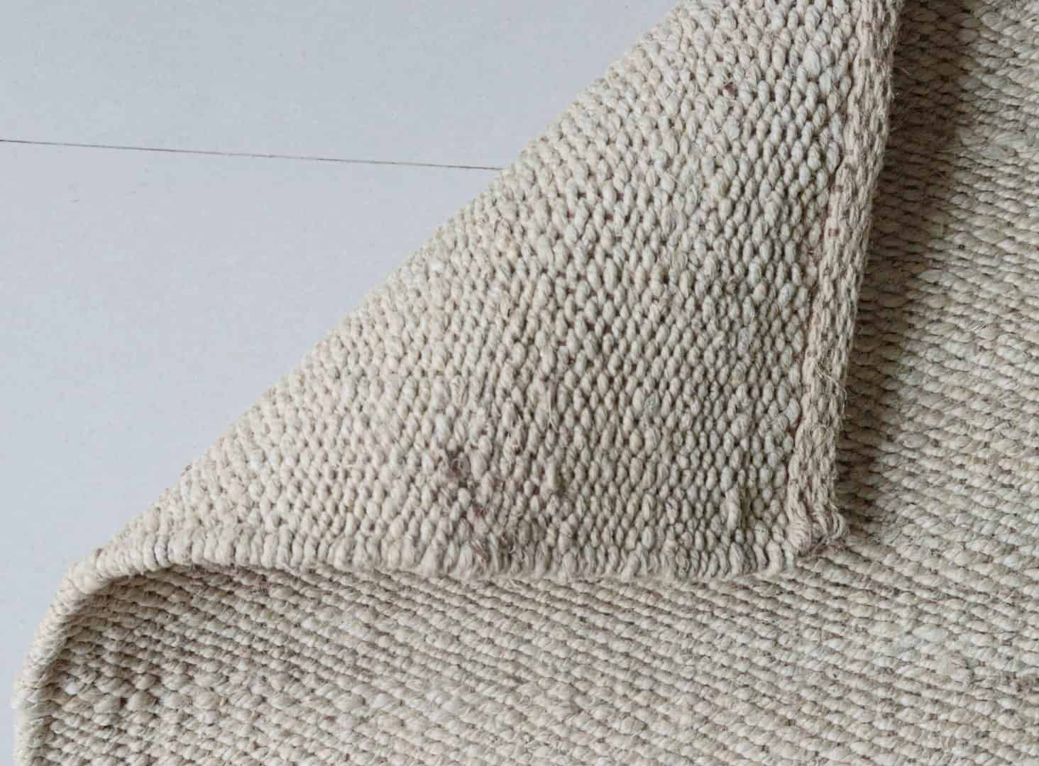 Off White Handmade Hemp Rug Boho Decor Hemp Jute Carpet Hallway Decor Hemp Jute Rectangle Hemp For Farmhouse Rug Vintage Hemp Jute Dhurrie Rug Living Home - Image 7