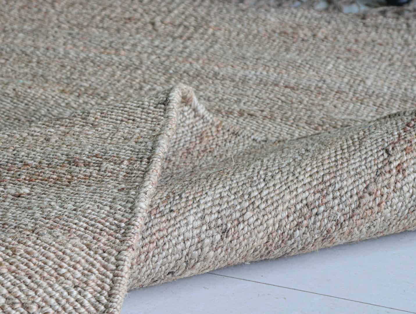 Natural Hemp Jute Rug Rectangle Shape Large Area Rug Beige Fringes Jute Rug Handwoven Hemp Dhurrie Rug Home Decor Rug Entryway Jute Rug Jute Dhurrie Rug  - Image 8